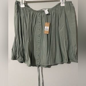 🫒nwt Streetwear Society off the shoulder top